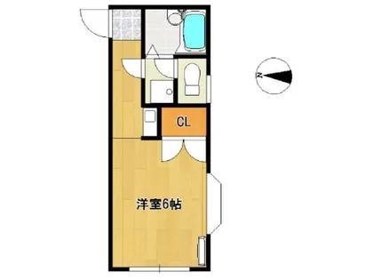 コーポカズⅠ【2階】の間取り