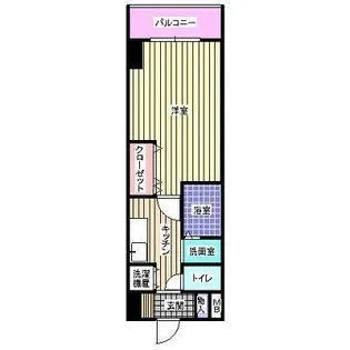 ヒット馬借テラス【5階】の間取り