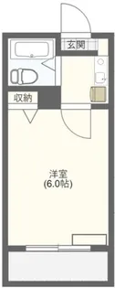 ハイツジュン【206号室】の間取り