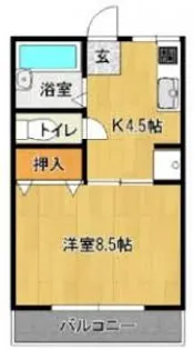 セカンドキャビン【205号室】の間取り