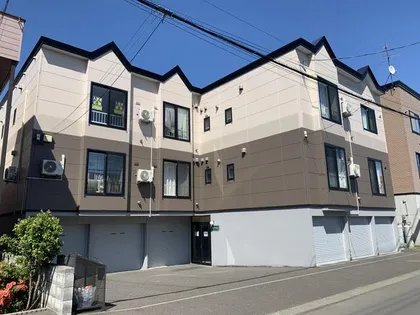 北海道札幌市白石区平和通15丁目北【アパート】の外観