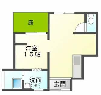 Nagaya【1号室】の間取り