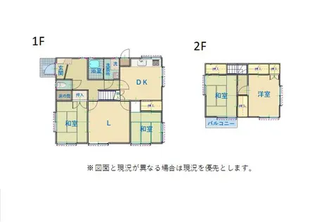 福岡県北九州市小倉南区湯川5丁目【一戸建】の間取り