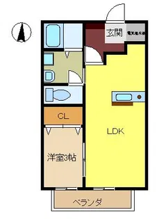 ルミネックス【1階】の間取り