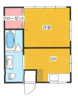 福岡県北九州市小倉北区下富野3丁目【マンション】の間取り