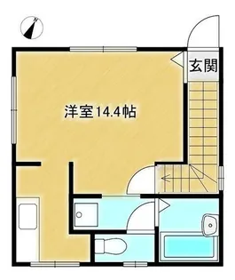 ツインハイツ神戸Ⅰ【201号室】の間取り