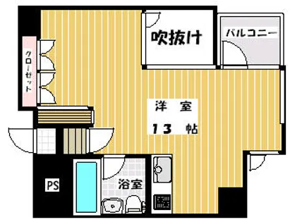 フューデイズコンドミニアム銭函【402号室】の間取り