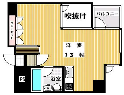 フューデイズコンドミニアム銭函【402号室】の間取り