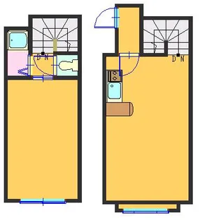 グリューンベーク【102号室】の間取り