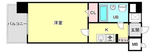 福岡県北九州市八幡西区鷹の巣2丁目【マンション】の間取り