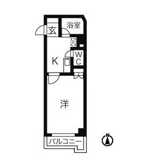 プロクシィ広路本町【4階】の間取り