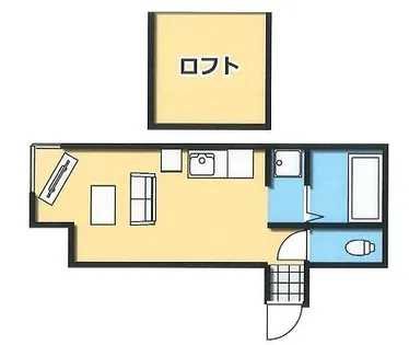 EN元町【201号室】の間取り