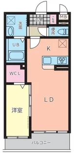 KIRA YAESU【2階】の間取り