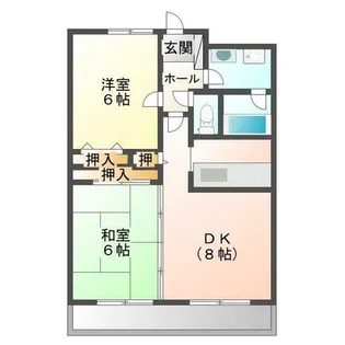 オットピアニ【3階】の間取り