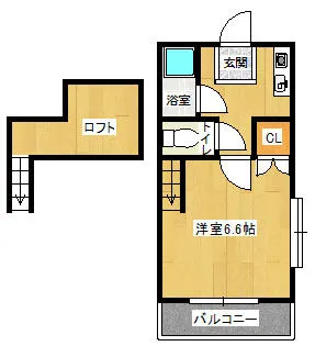 ピーチツリー野芥【2階】の間取り