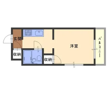 大阪府豊中市長興寺南2丁目【マンション】の間取り