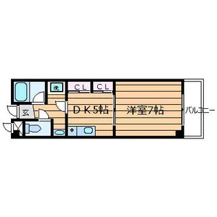 イースト・フィールド【6階】の間取り