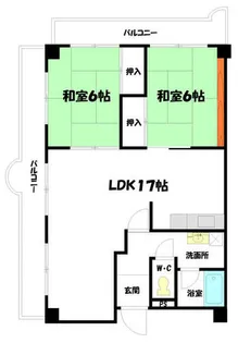 ブエナビスタ姫路青山イースト【324号室】の間取り
