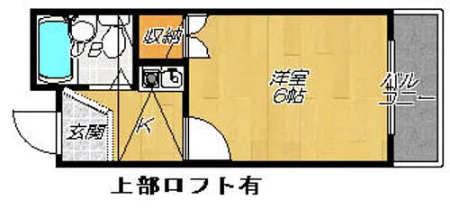 コスモ忍ヶ丘【2階】の間取り