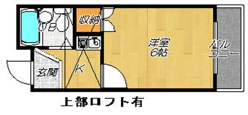 コスモ忍ヶ丘【2階】の間取り