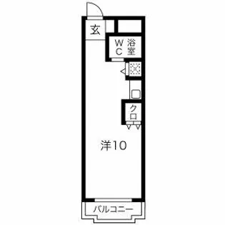 モールセゾン大森【302号室】の間取り
