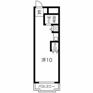 モールセゾン大森【302号室】の間取り