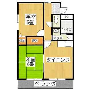 シェモア305【3階】の間取り