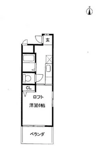 カサグランデモモ【401号室】の間取り