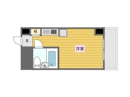 コスモプラザ三宮【511号室】の間取り