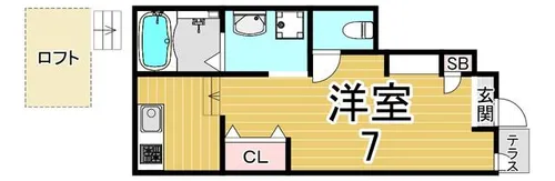 兵庫県神戸市長田区池田上町【アパート】の間取り