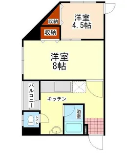 お福ビル【3階】の間取り
