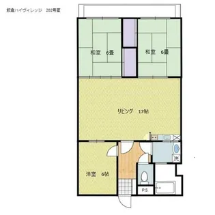 福岡県福岡市早良区飯倉4丁目【マンション】の間取り