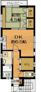 ヒロ板宿【3階】の間取り