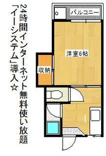ライフステージ1番館【1階】の間取り