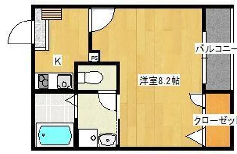 リブレア御井町【2階】の間取り