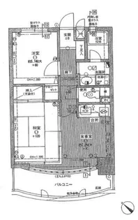 ライオンズマンションマキシム平尾【210号室】の間取り