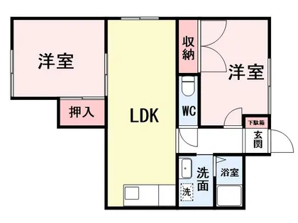 田村ビル【2階】の間取り