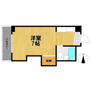 グリーンハイツマリヤ【3階】の間取り