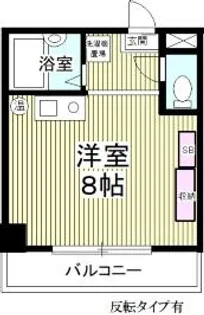 K&Tメンズハイツ【2階】の間取り