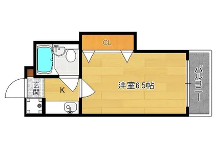 メゾンブランシュⅡ【4階】の間取り