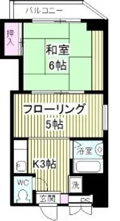 ラセットアベニュー【3階】の間取り