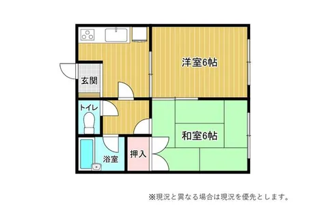 白川ハウジング【303号室】の間取り
