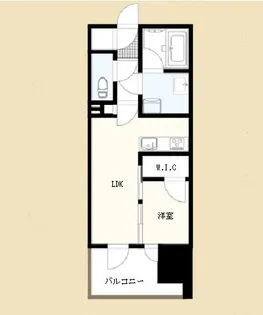 ブラントン薬院【2階】の間取り