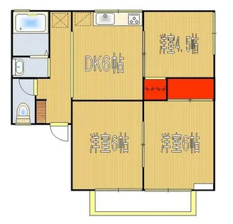 セジュールあすあ【102号室】の間取り