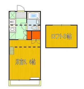 GREEN HOUSE N棟【314号室】の間取り