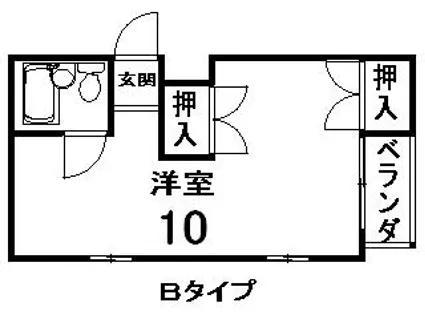 ルポール麩屋町【302号室】の間取り