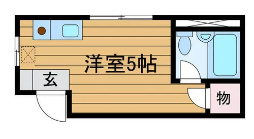 ビレッジインサンハイム【1階】の間取り