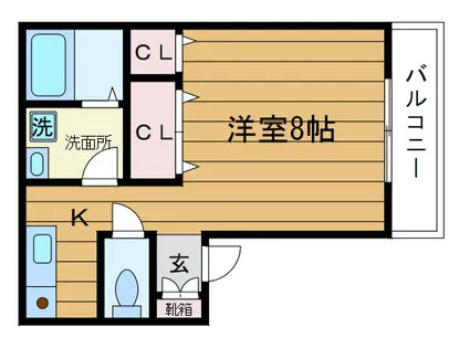 ダイトウハイツ【2階】の間取り