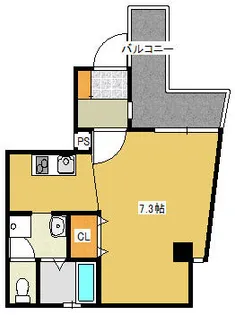 DAP大和田【303号室】の間取り