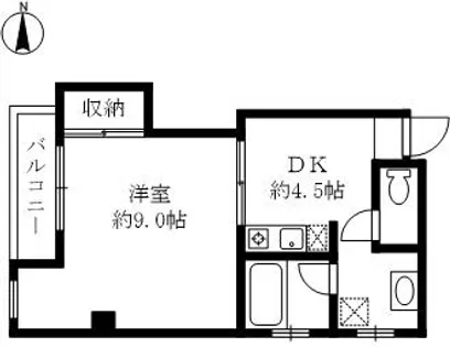 奈良県奈良市大宮町2丁目【マンション】の間取り